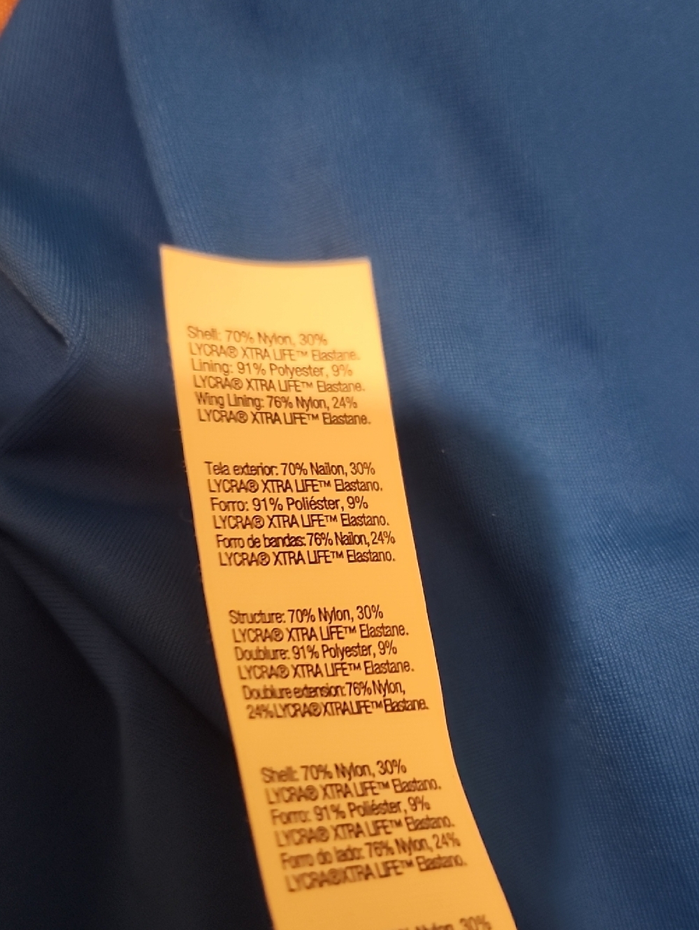 SPANX Electric Blue Strapless Dresskini with Underwire (Top Only) - 12 - Picture 4 of 4